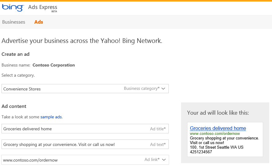 Bing Ads Express: Finding Local Customers Online Just Got ...